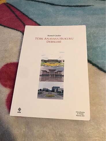 Türk anayasa hukuku kemal gözler