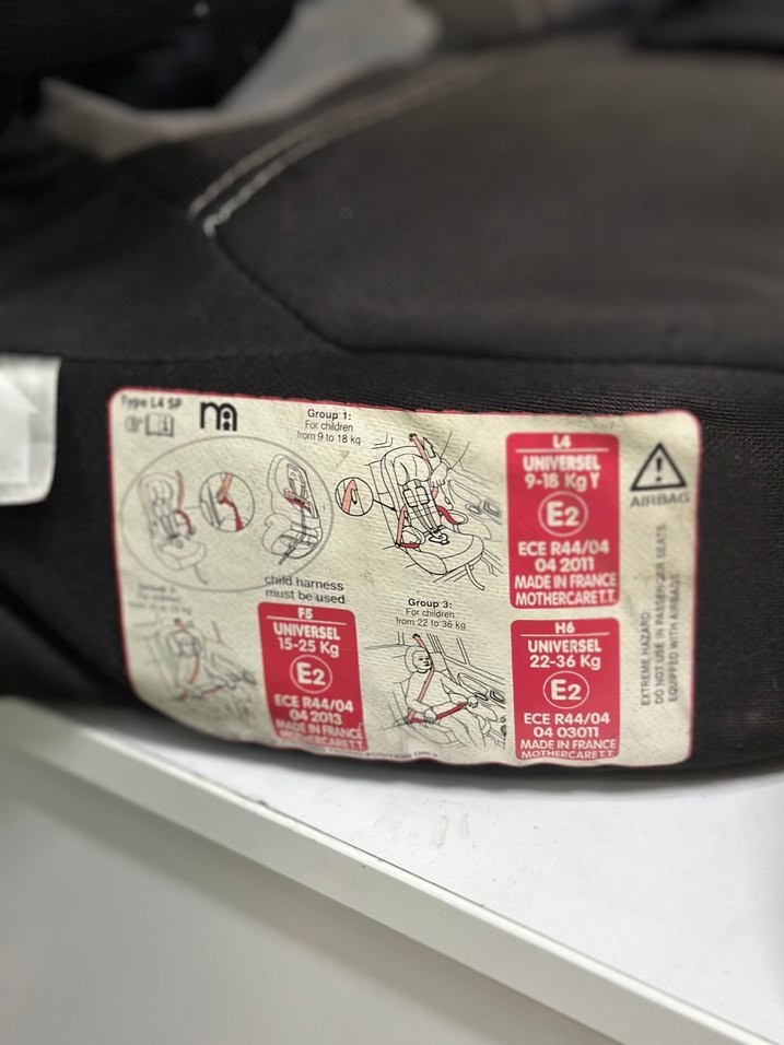 MotherCare Çocuk Araç oto Koltuğu - Görsel 5