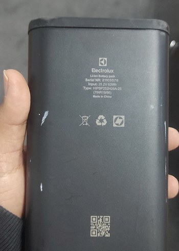 Electrolux Gri Li-ion Batarya Paketi - Görsel 2