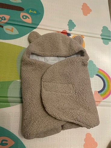 6 Ay Beden camel Renk Migie Dış kundak peluş 4-7 ay bej rengi