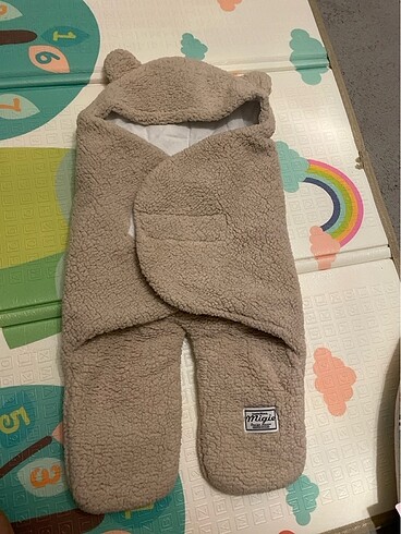 Migie Dış kundak peluş 4-7 ay bej rengi