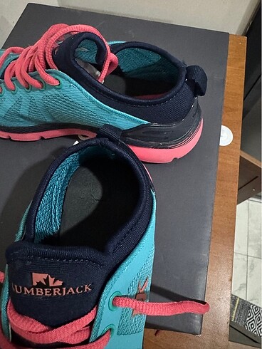 36 Beden turkuaz Renk LUMBERJACK KADIN SPOR AYYAKABİ