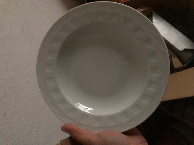 Beden beyaz Renk 6Kişilik Yemek Takımı