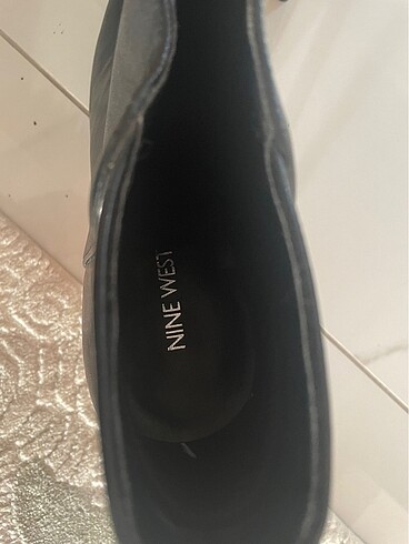 39 Beden siyah Renk Nine West siyah topuklu bot