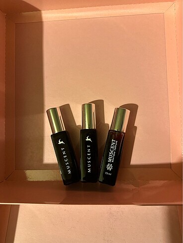 Diğer Muscent parfum niche seriden 15 ml 3 adet