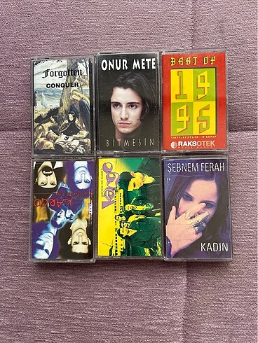 Meraklısına özel çok kıymetli kasetler