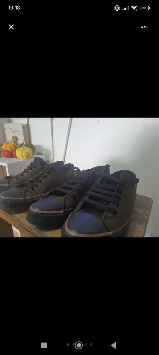 haki Kadın Spor Ayakkabı - Görsel 3