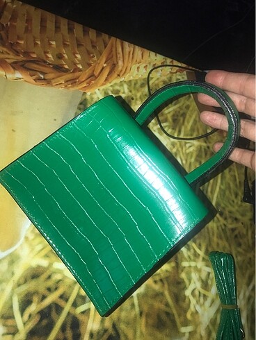  Beden yeşil Renk Omuz çantası