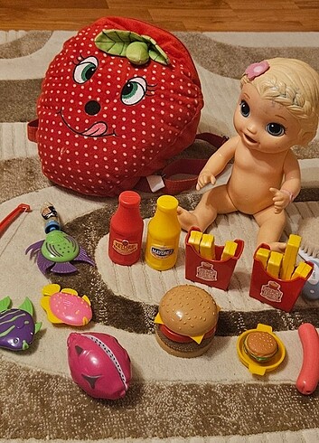 Cicibello ve oyuncak seti