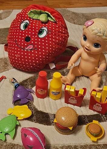 Cicciobello Cicibello ve oyuncak seti