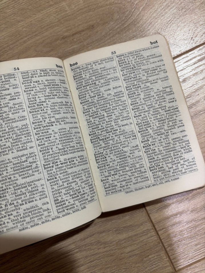 İNGİLTEREDEN ANTİKA SÖZLÜK 1967 COLLINS - Görsel 4