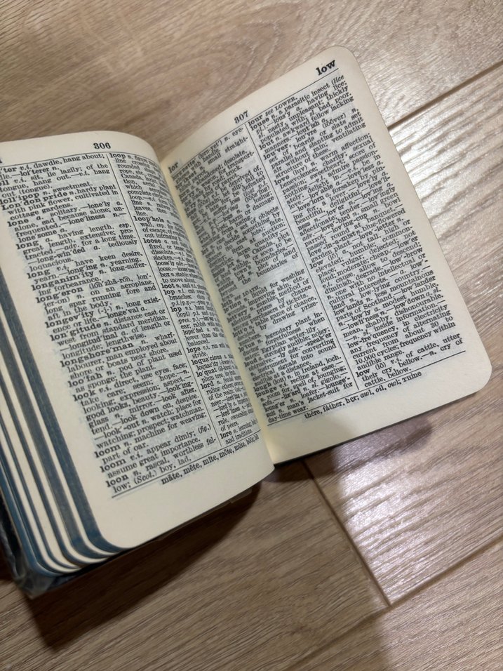 İNGİLTEREDEN ANTİKA SÖZLÜK 1967 COLLINS - Görsel 5