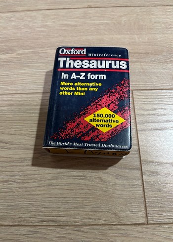 İNGİLTEREDEN ANTİKA OXFORD THESAURUS 1997 SÖZLÜK - Görsel 9