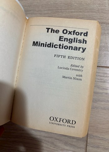 İNGİLTEREDEN ANTİKA OXFORD SÖZLÜK - Görsel 3