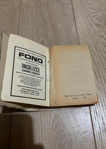 Fono Almanca-Türkçe Telaffuzlu Sözlük - Görsel 4