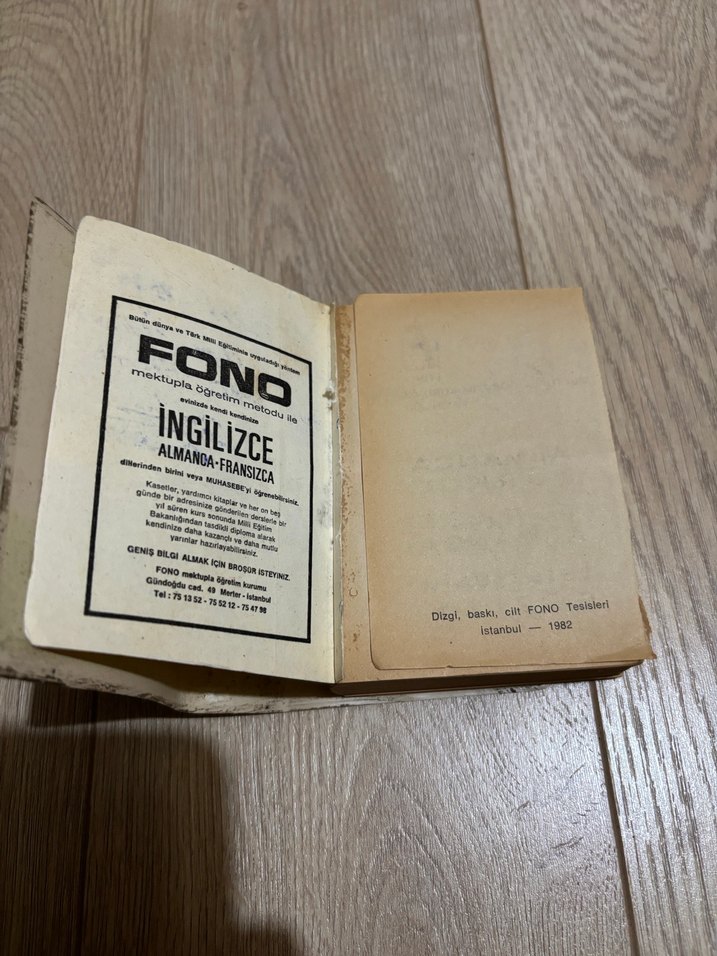 Fono Almanca-Türkçe Telaffuzlu Sözlük - Görsel 4