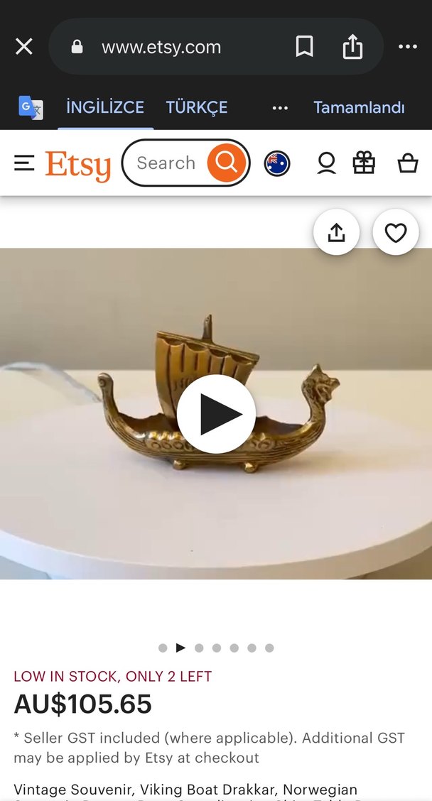 NORVEÇten ANTİKA VİKİNG GEMİSİ - Görsel 5