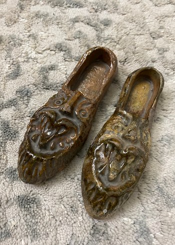 İNGİLTEREden ANTİKA SERAMİK PABUÇ BİBLO - Görsel 2