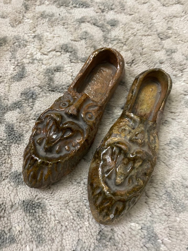 İNGİLTEREden ANTİKA SERAMİK PABUÇ BİBLO - Görsel 2