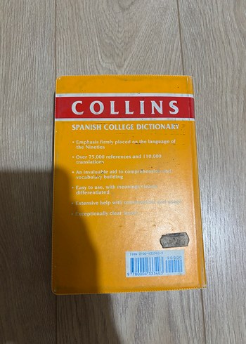 1991 COLLINS İSPANYOLCA-İNGİLİZCE SÖZLÜK - Görsel 3