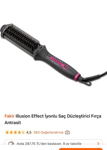 Fakir saç düzleştirici - Görsel 2