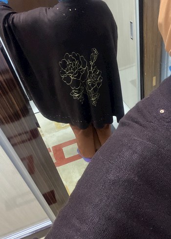 Bol Kesim, Uzun Kahverengi panço - Görsel 8