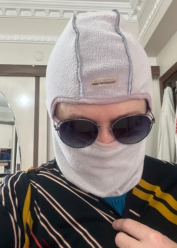 Gri Kadın Streetwear Bere - Görsel 3