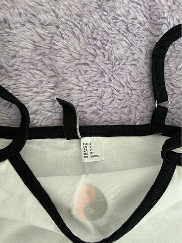 s Beden çeşitli Renk H&M s beden crop askılı üst