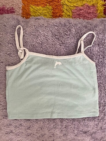 H&M H&M s beden crop askılı üst