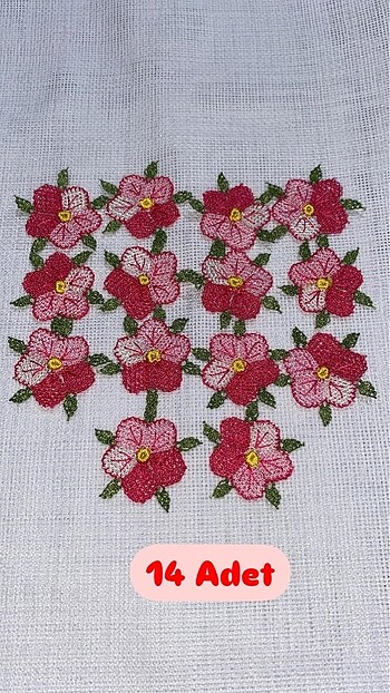  Beden İğne Oyası Motif