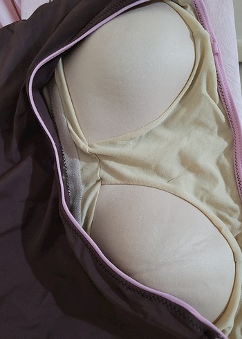 Kahverengi Midi Kadın Mayo - Görsel 3