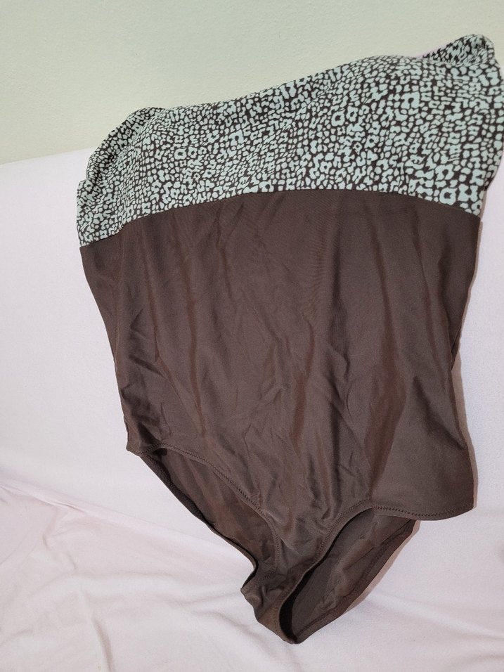 Kahverengi Midi Kadın Mayo - Görsel 2