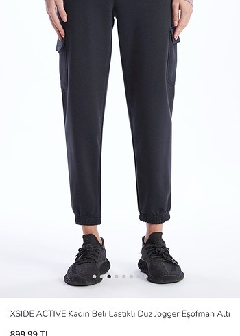 XSIDE ACTIVE Siyah Kadın Jogger Eşofman Altı