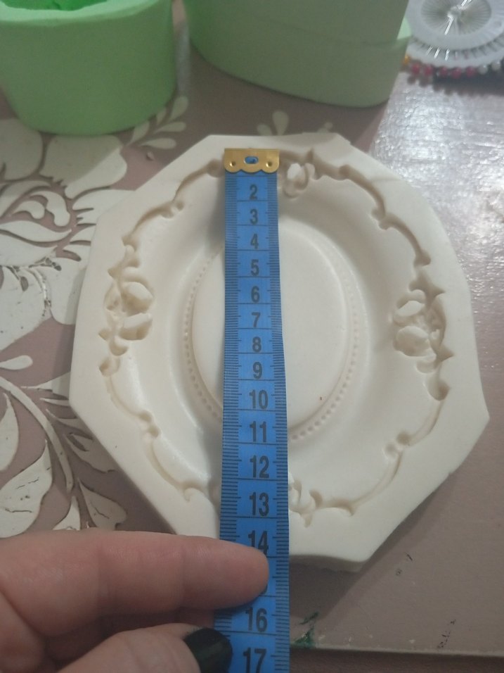 Beyaz Oval Dekoratif Çerçeve - Görsel 3