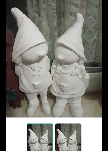 Mudo Concept Beyaz Gnome Dekoratif Seti