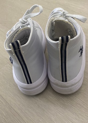 Beyaz Kadın Sneakers Stiletto Topuklu - Görsel 4