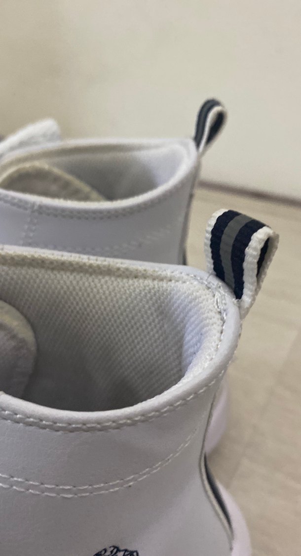 Beyaz Kadın Sneakers Stiletto Topuklu - Görsel 3