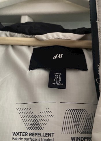 Erkek beyaz mont - Görsel 2