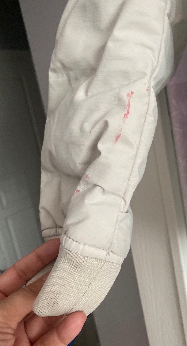 Erkek beyaz mont - Görsel 4