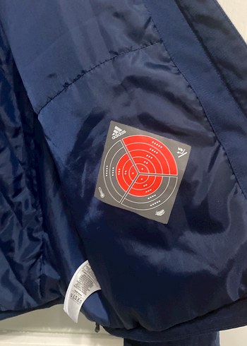 Erkek Midi Mavi Fermuarlı Yağmurluk - Görsel 3