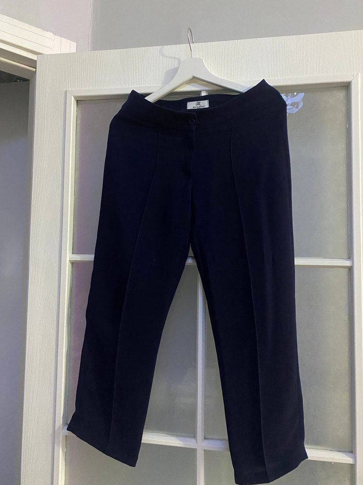 Düğmeli Siyah Kadın Ofis Blazeri - Görsel 5