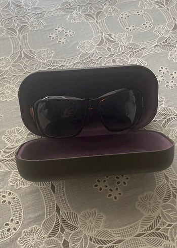 Kahverengi Vintage Kadın Güneş Gözlüğü - Görsel 7