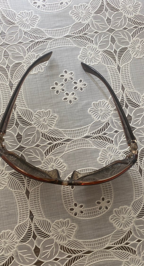 Kahverengi Vintage Kadın Güneş Gözlüğü - Görsel 5