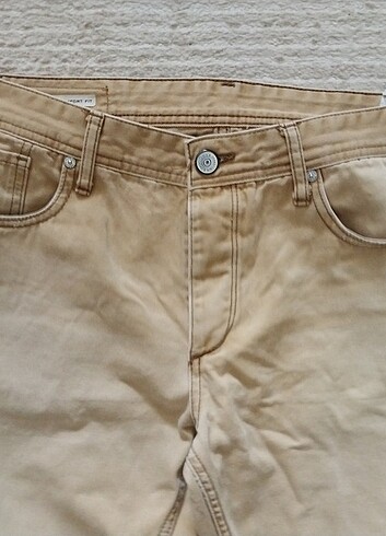 Jack&jones bej jean düğmeli