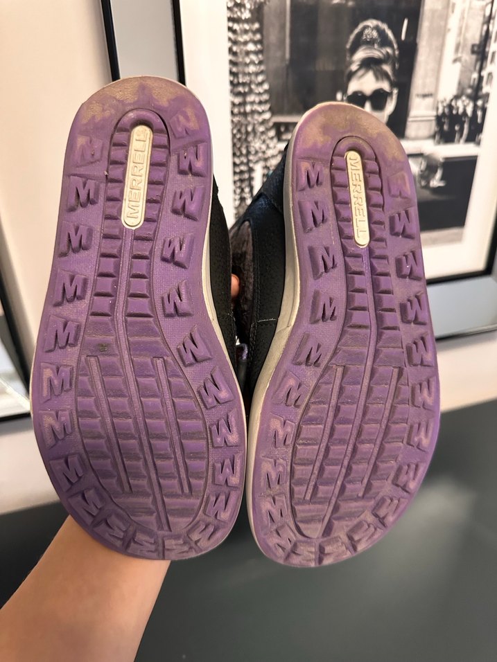 Kız Çocuk Merrell Mor Bağcıklı Kauçuk Bot - Görsel 4