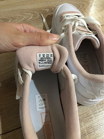 39 Beden beyaz Renk puma spor ayakkabı