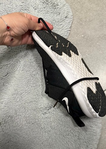 Siyah Bağcıklı Kadın Spor Ayakkabı - Görsel 5