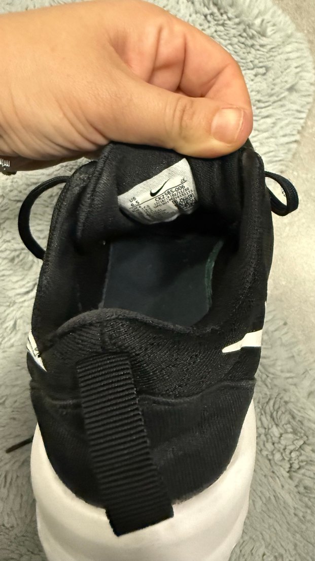 Siyah Bağcıklı Kadın Spor Ayakkabı - Görsel 4