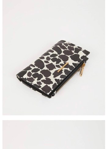 Leopar Desenli Kadın Deri Cüzdan - Görsel 5