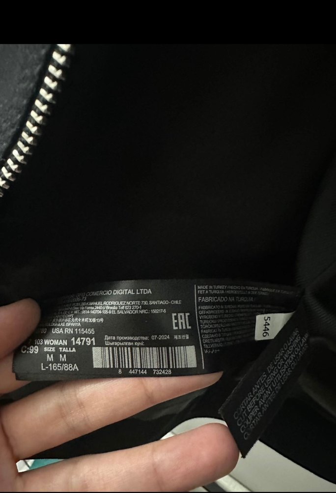 Siyah Fermuarlı Kadın Midi Ceket - Görsel 3